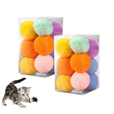 PetTribes Boules Douces et Silencieuses pour Chats