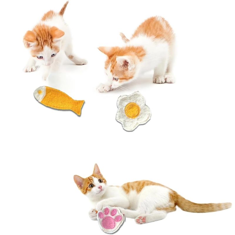 PetTribes Jouet interactif chat - Fibre naturelle à mâcher