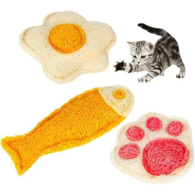 PetTribes Jouet interactif chat - Fibre naturelle à mâcher