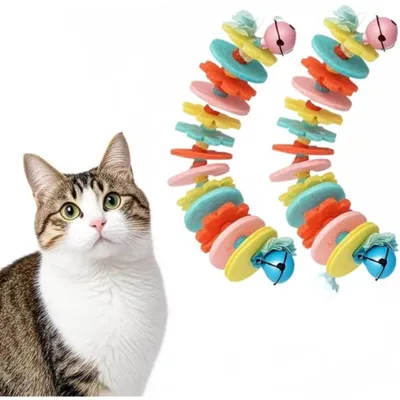 PetTribes 2 juguetes para gatos con resorte