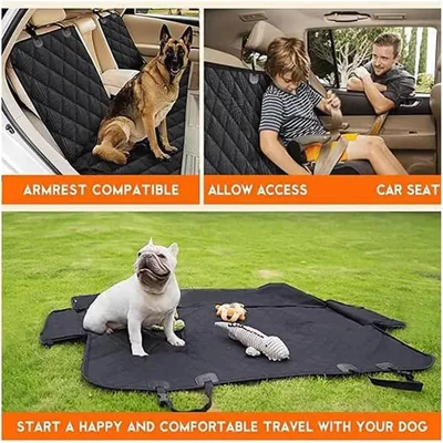 PetTribes Housse Siège Auto Chien - Imperméable & Antidérapante