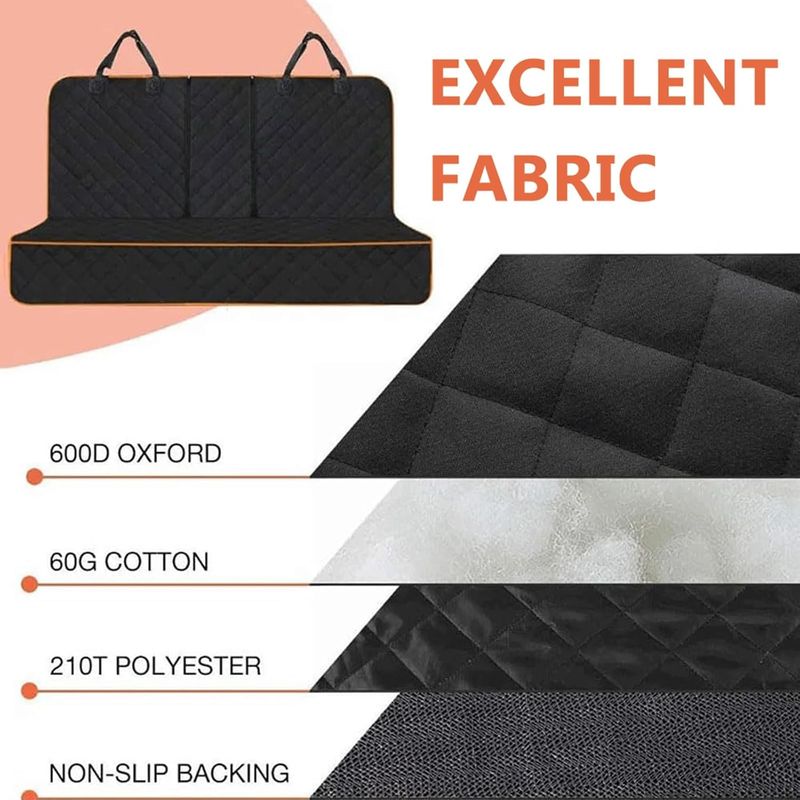 PetTribes Housse Siège Auto Chien - Imperméable & Antidérapante