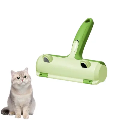 PetTribes Brosse anti-poils autonettoyante - Pour tapis, canapés et habits