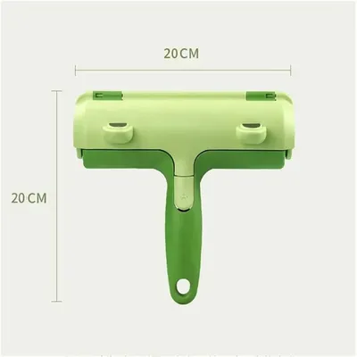 PetTribes Brosse anti-poils autonettoyante - Pour tapis, canapés et habits