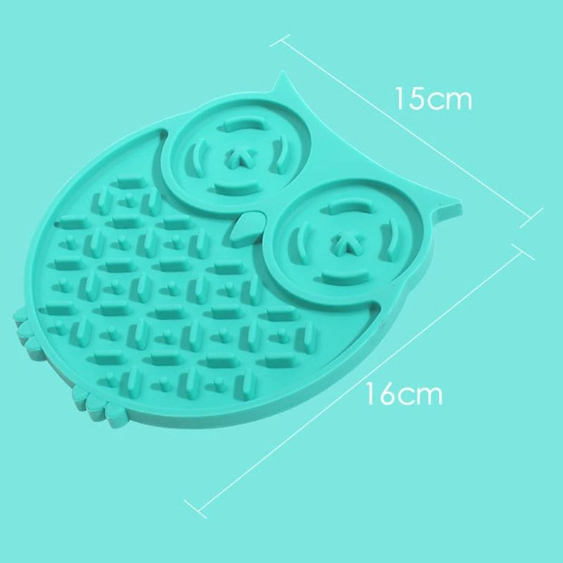 PetTribes Tapis léchage silicone anti-glisse animaux
