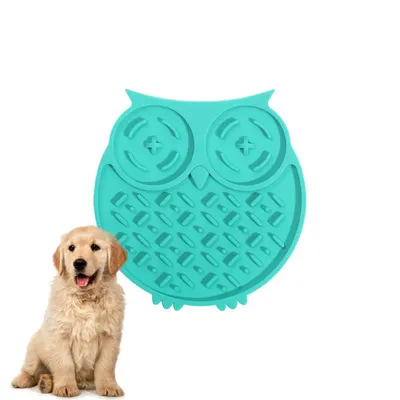 PetTribes Tapis léchage silicone anti-glisse animaux