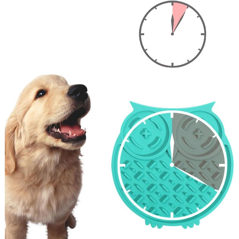 PetTribes Tapis léchage silicone anti-glisse animaux