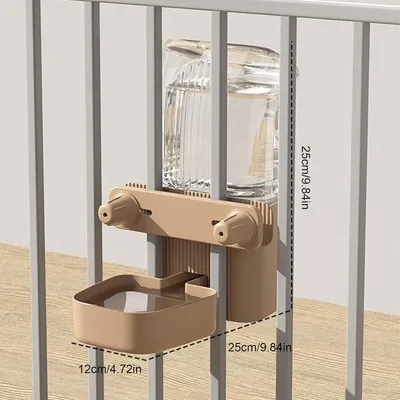 PetTribes Dispensador automático de comida y agua para gatos/perros