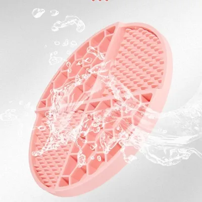 PetTribes Coussinet à lécher silicone - Pour chien/chat - Rose