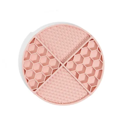 PetTribes Almohadilla de silicona para lamer - Para perros/gatos - Rosa