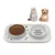 PetTribes Gamelles silicone+inox - Support stable pour animaux PetTribes Gamelles silicone+inox - Support stable pour animaux