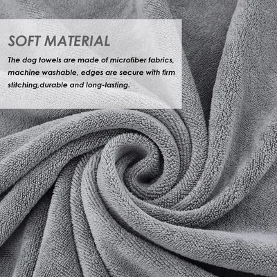 PetTribes Serviette super absorbante pour chat/chien - Doux & portable