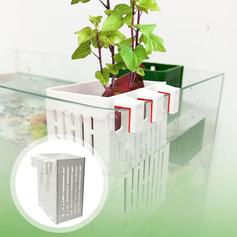 PetTribes Paniers Aquatiques Réglables pour Plantes