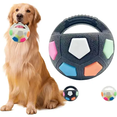 PetTribes Jouet dentaire foot pour chiot - Durable & amusant