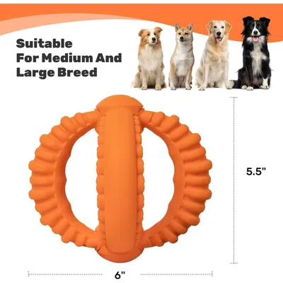 PetTribes Jouet détachable caoutchouc naturel grand chien