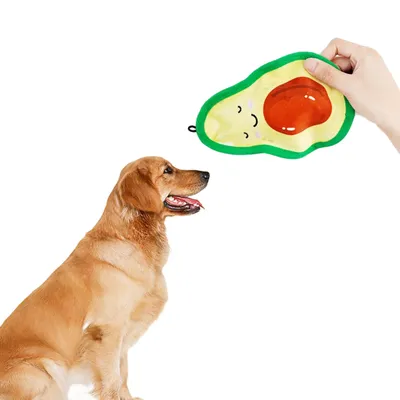 PetTribes Jouet couineur et froissé sans rembourrage pour chien
