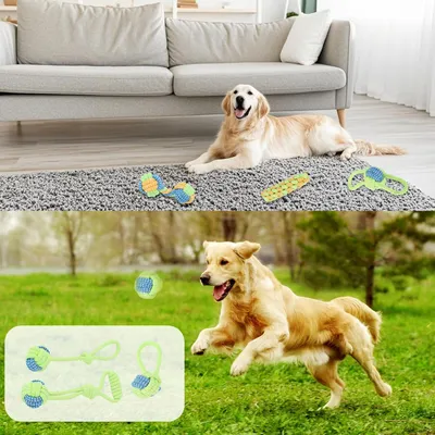 PetTribes Jouets de corde indestructibles pour chien - 7 pièces