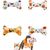 PetTribes Lot de 4 jouets Halloween pour chien - Peluche couineuse