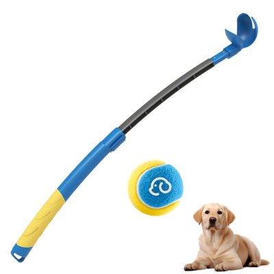 PetTribes Lanzador de pelotas para perros grandes - Diversión y ejercicio