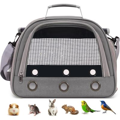 PetTribes Sac transport pets 35x25x24cm - Oiseaux, rongeurs, portable