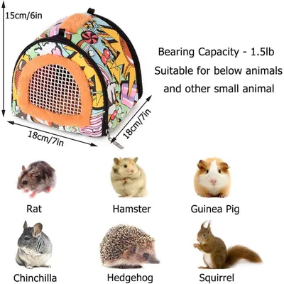 PetTribes Sac de Transport pour Hamster