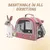 PetTribes Sac transport pets 35x25x24cm - Oiseaux, rongeurs, portable