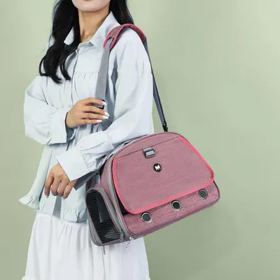 PetTribes Sac transport pets 35x25x24cm - Oiseaux, rongeurs, portable