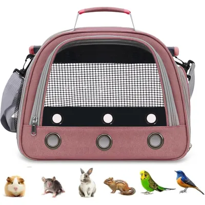 PetTribes Sac transport pets 35x25x24cm - Oiseaux, rongeurs, portable PetTribes Sac transport pets 35x25x24cm - Oiseaux, rongeurs, portable