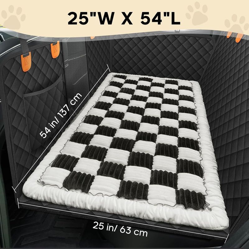 PetTribes Protection siège auto chien - Tapis antidérapant et confortable