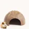 PetTribes Abri Naturel en Noix de Coco pour Reptiles et Crabes - Terrarium 1 Piece