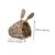 PetTribes Nid Tressé Lapin - Chaud Hiver & Frais Été