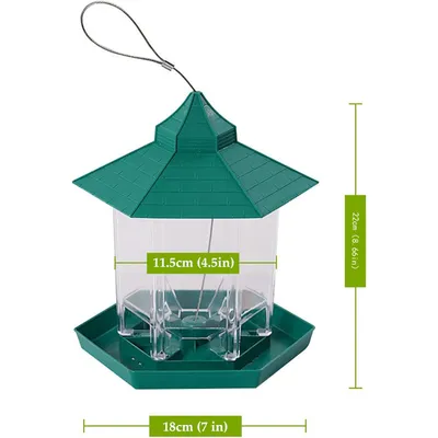 PetTribes Mangeoire Hexagonale Suspendue