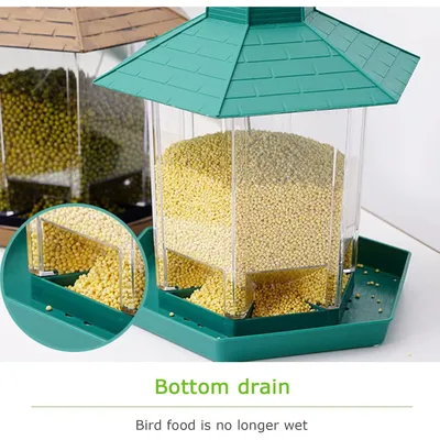 PetTribes Mangeoire Hexagonale Suspendue