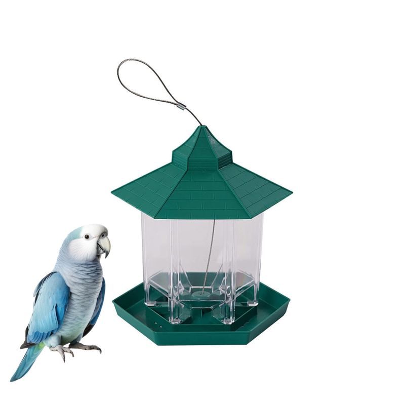 PetTribes Mangeoire Hexagonale Suspendue