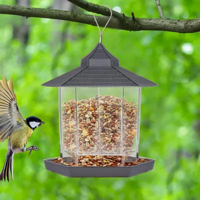 PetTribes Mangeoire Hexagonale Suspendue