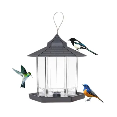 PetTribes Mangeoire Hexagonale Suspendue