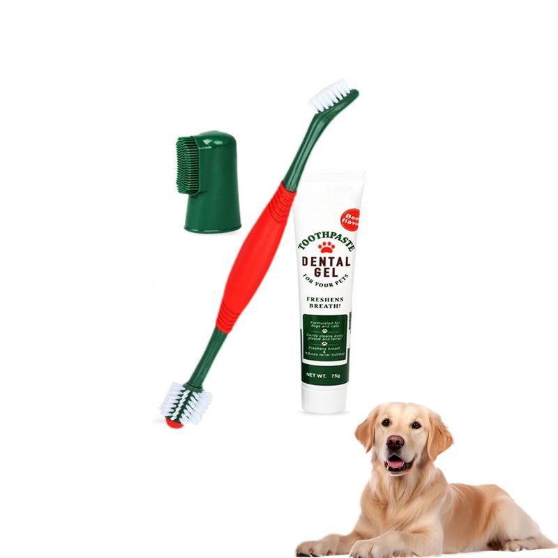 PetTribes Kit Hygiène Dentaire Chien/Chat