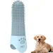 PetTribes Kit brossage dentaire chien - 100% silicone & hygiène complète