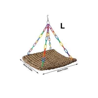 PetTribes Hamac corde pour perroquet/perruche - Durable et confortable