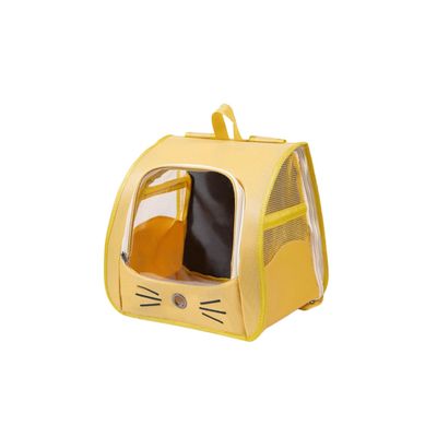 PetTribes Transportín para mascotas plegable-Amarillo