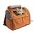 PetTribes Mochila pour pets avec poche et ventilation - Marron