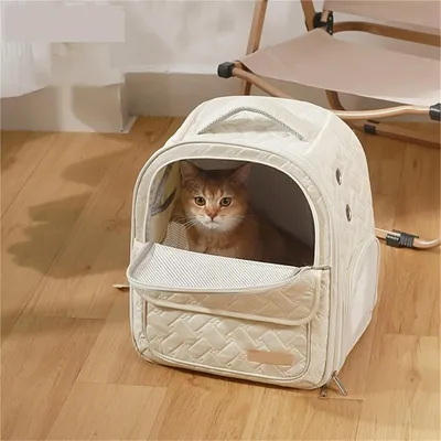 PetTribes Sac à dos respirant pour chat/chien - Transport facile