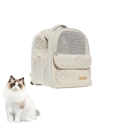 PetTribes Sac à dos respirant pour chat/chien - Transport facile