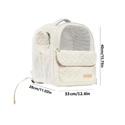 PetTribes Sac à dos respirant pour chat/chien - Transport facile