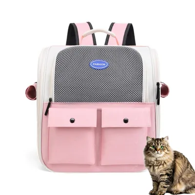 PetTribes Sac de transport respirant et pliable pour chat/chien PetTribes Sac de transport respirant et pliable pour chat/chien