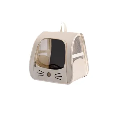 PetTribes Transportín para mascotas plegable - Blanco