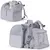 PetTribes Mochila pour pets avec poche et ventilation - Grey