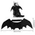 PetTribes Ailes chauve-souris pour chat - Déguisement Halloween & cosplay PetTribes Ailes chauve-souris pour chat - Déguisement Halloween & cosplay