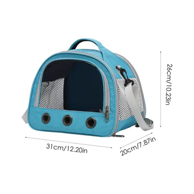 PetTribes Cage de voyage portable et pliable pour oiseaux, hamster, pigeon