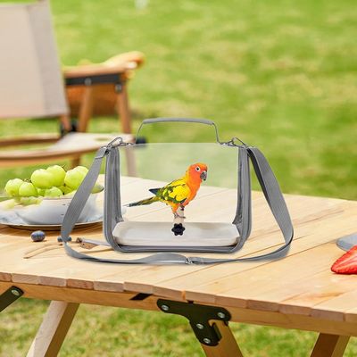 PetTribes Cage voyage pour perruches/conures - Transport sécurisé